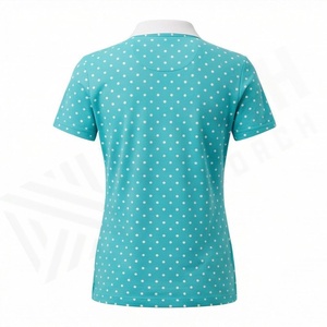Camisetas Polo de Mujer de Alta Calidad Hechas de Algodón y Poliéster, Diseño de Logotipo y Color Personalizados, Camisetas Polo Modernas para Mujer - Product Image 2