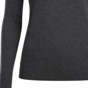 Women's Charcoal <b>Long</b> <b>Sleeve</b> <b>Golf</b> Polo Shirt Classic Athletic <b>Top</b> Comfortable <b>Golf</b> Clothing for Outdoor Activities Training - Product Image 6
