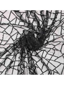 Premium Embroidered <b>Net</b> <b>Fabric</b> Manufacturer India Bridal Tulle Mesh Lace Supplier for Mexico Guatemala Honduras El Salvador Beli - Product Image 6