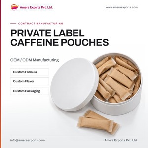 Poudres énergétiques végétaliennes sans sucre en sachets, marque privée, pour adultes, non destinées aux femmes enceintes, fabricant OEM - Product Image 2