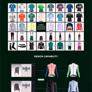 Jersey de ciclismo ligero de secado rápido transpirable para hombre, estilo único, equipo OEM, camisetas sin costuras de manga corta sublimadas - Product Image 3