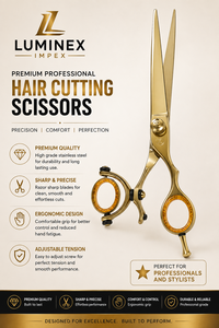 NYBL-55 5.5inch Straight <b>Left</b>-<b>handed</b> <b>Scissors</b> JAPAN 440C Sharp 58-59HRC Hardness Stainless Steel Handle Barber Shears Hair 28 - Product Image 5