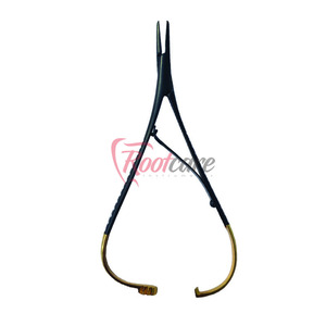 ที่ใส่เข็ม TC สีดำทองเครื่องมือเย็บแผลทางการแพทย์ทำจากสเตนเลสสตีลใช้ซ้ำได้ - Product Image 2