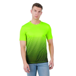 Camiseta de Fútbol de Verano Transpirable y Moderna, Diseño Sublimado con Logotipo, Malla Corta Antiarrugas - Product Image 1