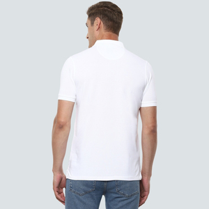 Chemise boutonnée à manches courtes pour homme Vibe Craft, gris foncé, 100% coton, tricotée, respirante, décontractée, avec logo imprimé sur le devant, 180g - Product Image 3