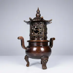 Luxury Export Quality Bakhoor <b>Incense</b> <b>Burner</b> for Religious Eco-Friendly Metal Durable Targeting Wholesale Premium Home Markets - Product Image 4