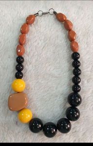 สร้อยคอทังสเตนทำมือพร้อมจี้เรซิ่นอีพ็อกซี่- H a CRAFT สไตล์คลาสสิกสำหรับงานปาร์ตี้ของผู้หญิง - Product Image 4