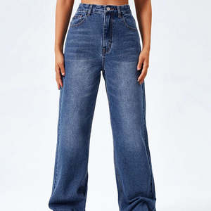 Pantalones Vaqueros Modernos para Mujer, Corte Ajustado, Cómodos, Mezcla de Algodón, Ideales para Ropa Casual, Oficina y Viajes - Product Image 2