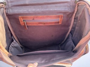Nueva Mochila de Cuero Hecha a Mano con Pelo de Vaca, Mochila Elegante con Diseño a Cuadros, Bolsos Escolares Unisex, Bolso de Diseño Único - Product Image 6