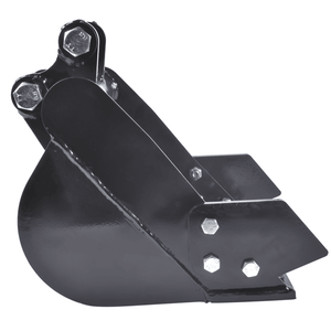 Benna scavatrice da 12 pollici per mini escavatore, attacco da 300 mm, stretta, per roccia/fango/inclinazione, con denti, per escavatori da 5-8 tonnellate - Product Image 3