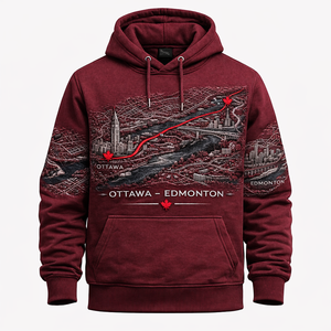 Sudadera con capucha con estampado personalizado, Jersey deportivo a la moda, cosido azul claro, negro y rosa - Product Image 5