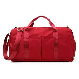 Sac de sport unisexe NESTA SPORTS en cuir PU imperméable, sac fourre-tout noir pour le bureau, bagage de voyage grande capacité, sac de week-end à main - Product Image 2