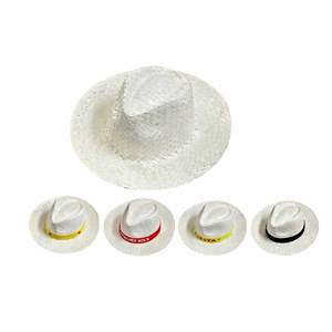 Wholesale Eco-Friendly Floppy <b>Straw</b> <b>Hats</b> Custom Logo Lightweight Summer Beach Natural Grass High Quality Cheap Price - Product Image 5
