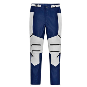 Pantalons en cuir pour hommes, vêtements en cuir souple, vente en gros, fournisseur de vêtements en cuir souple, pantalons en cuir pour hommes - Product Image 1