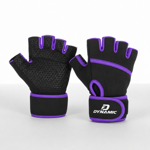 New Durable Powerlifting Gloves Half Finger Genuine Leather Gym Workout Strong Grip Wrist Support Breathable Lightweight Hook - Product Image 3
