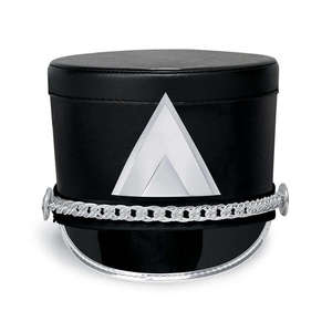 Chapeau shako élégant conçu pour les défilés cérémoniels, avec des bordures ornées et une visière classique, chapeaux shako pour tenue formelle - Product Image 4