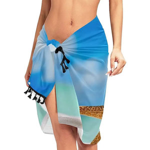 Sarong de plage pour femme, best-seller, une pièce, décontracté, confortable et léger. - Product Image 2