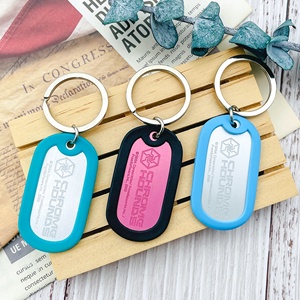 Collar de Metal Personalizado con Grabado Láser, Etiqueta de Identificación de Mascota, Colgante de Acero Inoxidable con Logotipo, Marktex - Product Image 3