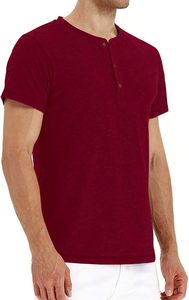 Camiseta de Algodón para Hombre, Cuello Redondo, Manga Corta, Lisa, Cómoda, Transpirable, Informal, Fabricación OEM, Exportación - Product Image 2