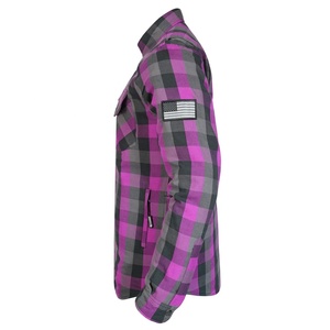 Camisas de Seguridad para Motociclistas de Franela Hechas a Medida de Primera Calidad OEM, Camisas de Carreras de la Mejor Calidad, Chaquetas de Motocicleta de Poliéster - Product Image 4