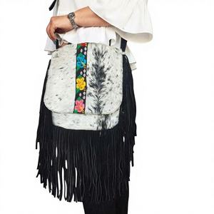 Sac à main à bandoulière pour femme, design personnalisé, écologique, unique, très demandé, en cuir véritable, imperméable, broderie tendance - Product Image 1