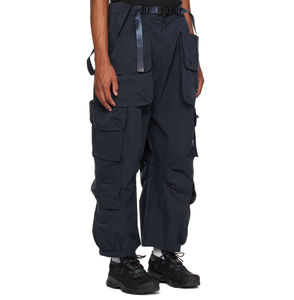 Pantalones Cargo Deportivos Simples de Invierno Personalizables para Mujer, Ecológicos, de Poliéster/Nylon, Cintura Alta, Doble Capa - Product Image 2