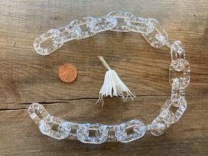 Décoration d'intérieur personnalisée, maillons de chaîne en résine, haute transparence, différentes couleurs au choix par glowin fashion - Product Image 5