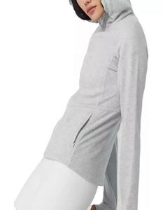 Pull à capuche ajusté zippé pour femme - Product Image 4