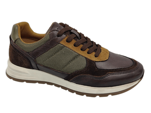 Zapatillas Deportivas para Hombre con Cordones, Ligeras, Antideslizantes, con Suela de EVA, Punta Cerrada, Cómodas para Caminar y Correr - Product Image 1