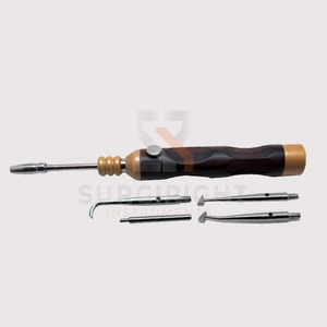 Pince à bec d'oiseau en acier inoxydable pour barrage en caoutchouc, isolation dentaire en une étape, certifiée CE Classe I SI-OIS-0001 Blush Surgical, 1 an - Product Image 4