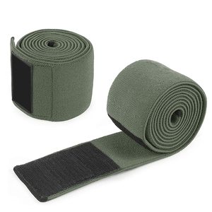 Plastic Weightlifting <b>Exercise</b> Support <b>Knee</b> Wrap for Men-Durable Breathable Gym Weight Lifting Bandage Straps Guard - Product Image 2
