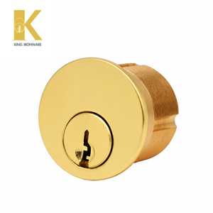 Mortise <b>Lock</b> With Cylinder 25mm KW Keyway Polished Brass Solid Brass KA KD Optional - Product Image 3