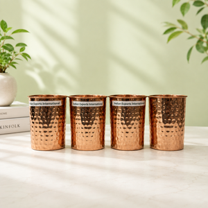 แก้วน้ำทองแดง (ทองแดงบริสุทธิ์รับรองมาตรฐาน) - Product Image 1