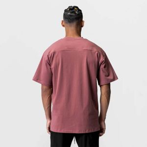 Camiseta Roja para Hombre, Corte Regular, Estilo Casual, 100% Algodón, Cuello Redondo, Ecológica, Transpirable y de Secado Rápido - Product Image 2