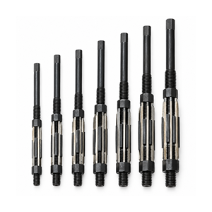 Jeu de 7 alésoirs manuels réglables HV HW HZ HY H1 H2 H3 de 1/4 à 15/32 pouces pour le finissage de trous de précision - Product Image 1