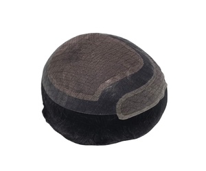 Cabello Indio Virgen 100% Humano, Ondulado Profundo, Ondulado al Agua, Prótesis Capilar, Sistema de Parches Capilares, Taz Bangladesh - Product Image 5