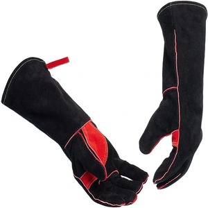 New Trending TIG Welding <b>Gloves</b> Wear-Resistant Safety Leather Hand Protection with Molten Metal Splash Test <b>Type</b> B Full Thumb - Product Image 2