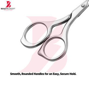 Ciseaux à cuticules de dernière conception avec grande boucle pour les doigts, coupe-ongles professionnel en acier inoxydable pour l'élimination des peaux mortes, pédicure - Product Image 4