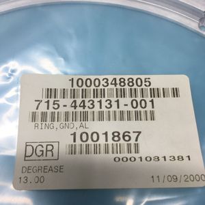 แหวนกราวด์อลูมิเนียม LAM 715-443131-001, 141338 - อุปกรณ์และอะไหล่เซมิคอนดักเตอร์ระดับโลกที่เชื่อถือได้ - Product Image 1