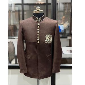 Traje Bandhgala de Lujo Bordado a Mano de Alta Calidad para Hombre, Ropa Tradicional Jodhpuri para Bodas, Disponible a Buen Precio - Product Image 1