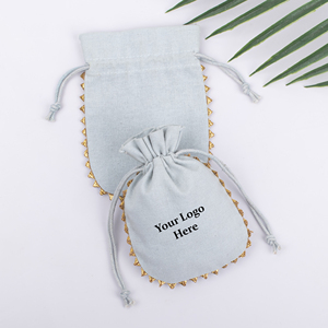 Bolsas con Cordón Personalizables, Recuerdos de Boda Ecológicos y Bolsas de Algodón con Marca Personalizada, Bolsa Boutique - Product Image 6