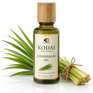 Aceite Esencial de Limoncillo de Tamil Nadu 100% Puro y Natural de Primera Calidad, Destilado al Vapor, para Aromaterapia y Cuidado Facial, Kodai Global Export - Product Image 1