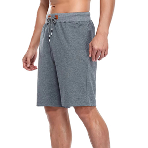 Shorts de sport pour hommes style streetwear - Taille élastique, couleur unie, séchage rapide, tissu Oxford respirant, logo et couleur personnalisables - Product Image 4