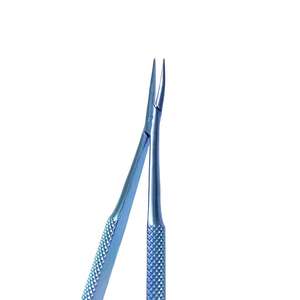 Portaagujas Profesional de Acero Inoxidable con Mango de Microresorte, Titanio, 6 pulgadas (15 cm), Puntas CVD sin Bloqueo de Surgiright - Product Image 1