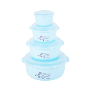 Large Classic Design PP Plastic 2500ml Portable <b>Storage</b> Bowl Kitchen Food Container BPA Free - Product Image 5