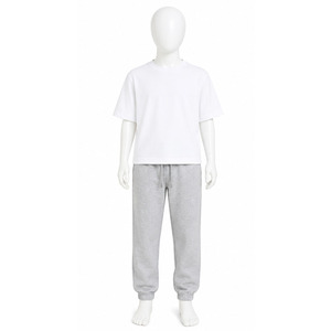 Camiseta de Manga Corta con Cuello Redondo para Hombre, Estampado en Serigrafía, Mezcla de Poliéster/Algodón, Casual, Transpirable, Corte Regular, Dobladillo Curvo - Product Image 5