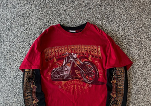 เสื้อยืดแขนยาวสองชั้นแบบลำลองสำหรับผู้ชาย ผลิตตามสั่ง ซักแล้ว ใส่สบาย ปรับแต่งได้ - Product Image 6