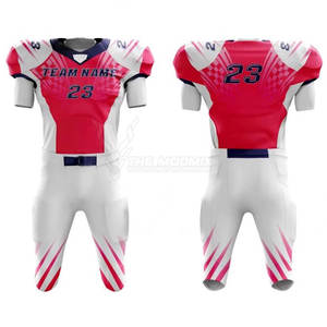 ชุดทีมอเมริกันฟุตบอลคุณภาพสูง สีตามสั่ง ชุดอเมริกันฟุตบอล โพลีเอสเตอร์ 100% - Product Image 4