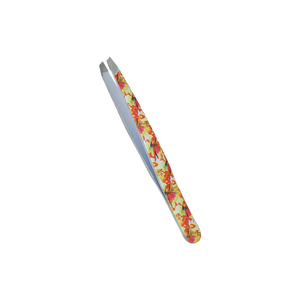 Pince à épiler pour sourcils à pointe fine et biseautée, antistatique, réutilisable, instrument de toilettage de précision, fournisseur OEM ODM, acier inoxydable - Product Image 6