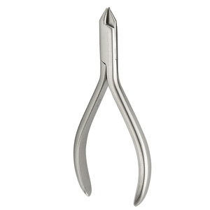 คีมดัดลวดพรีเมียม Aderer Clasp ขนาด 125 มม. สีเงิน ไม่มีเครื่องหมาย CE  เครื่องมือทันตกรรมสำหรับลวดสแตนเลส ใช้ดัดลวดจัดฟัน - Product Image 1